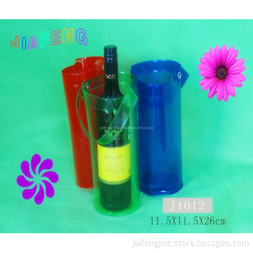 Cylinder PVC Cooler Bag With Fashion Design for Wine